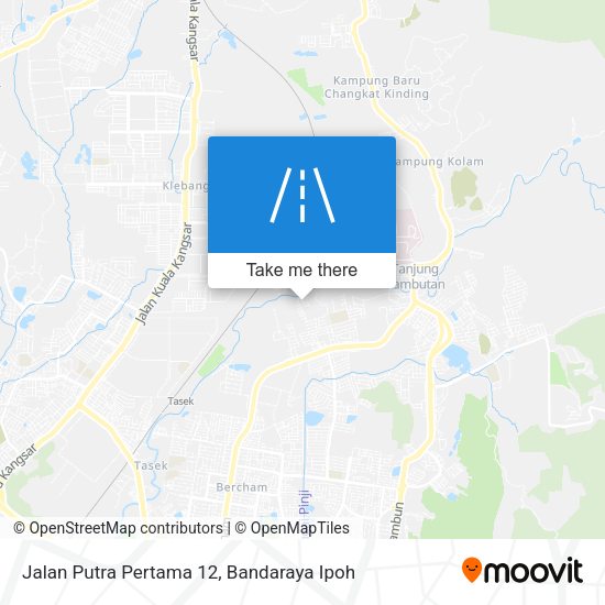 Peta Jalan Putra Pertama 12