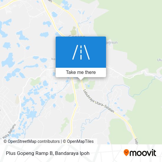 Plus Gopeng Ramp B map