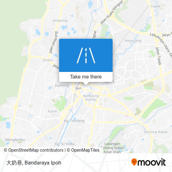 大奶巷 map