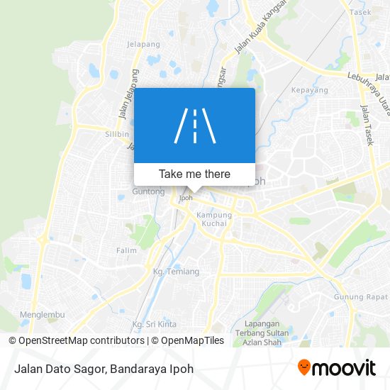 Jalan Dato Sagor map