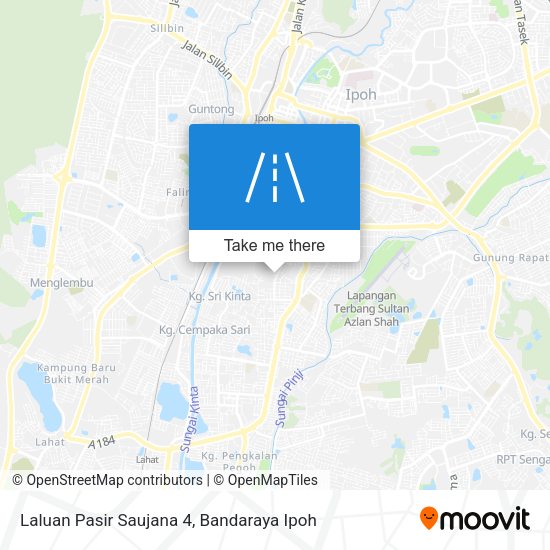 Laluan Pasir Saujana 4 map