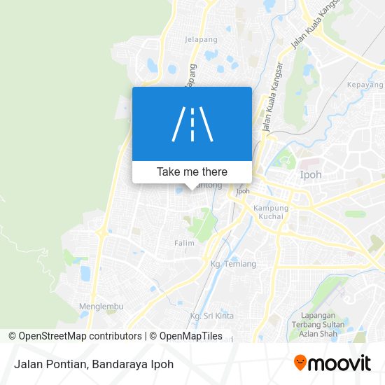 Peta Jalan Pontian