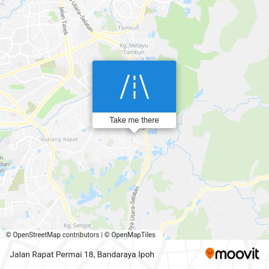 Jalan Rapat Permai 18 map