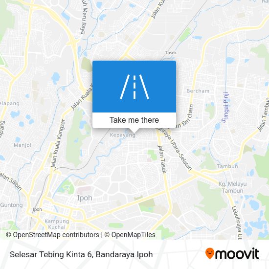 Selesar Tebing Kinta 6 map