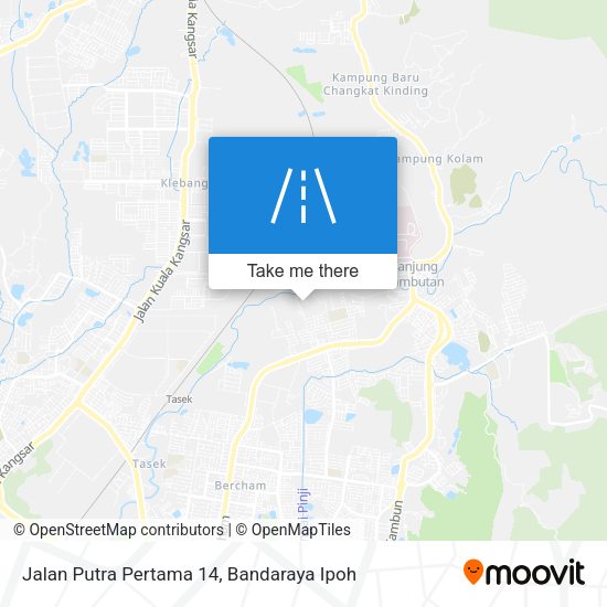 Peta Jalan Putra Pertama 14