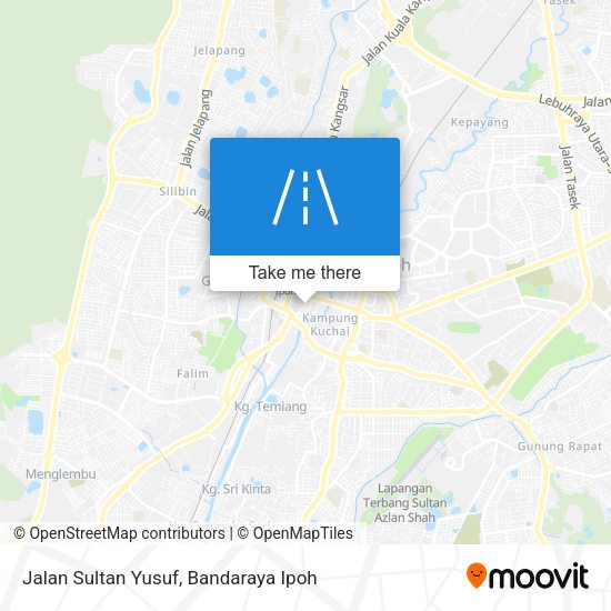Peta Jalan Sultan Yusuf