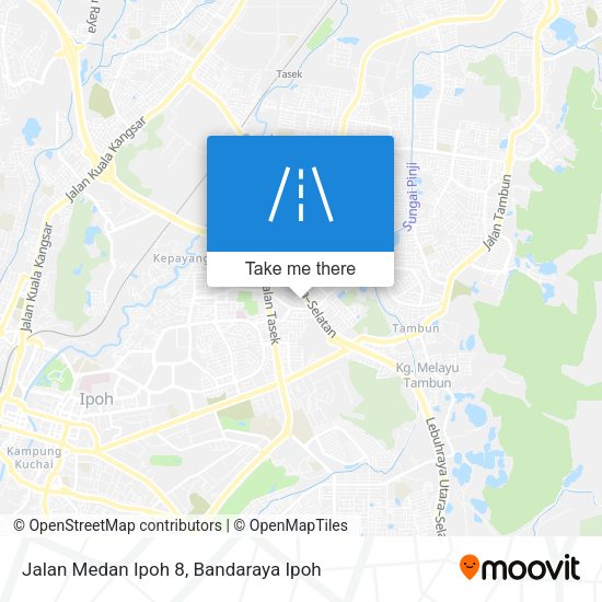 Jalan Medan Ipoh 8 map