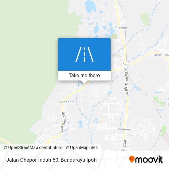 Jalan Chepor Indah 50 map