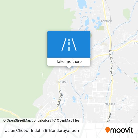 Jalan Chepor Indah 38 map