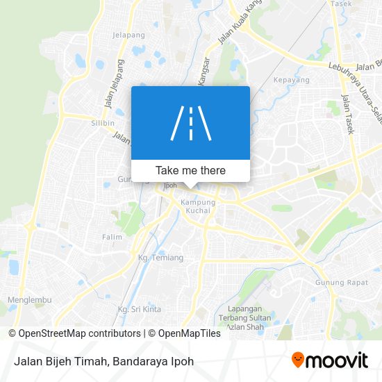Jalan Bijeh Timah map