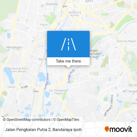Peta Jalan Pengkalan Putra 2