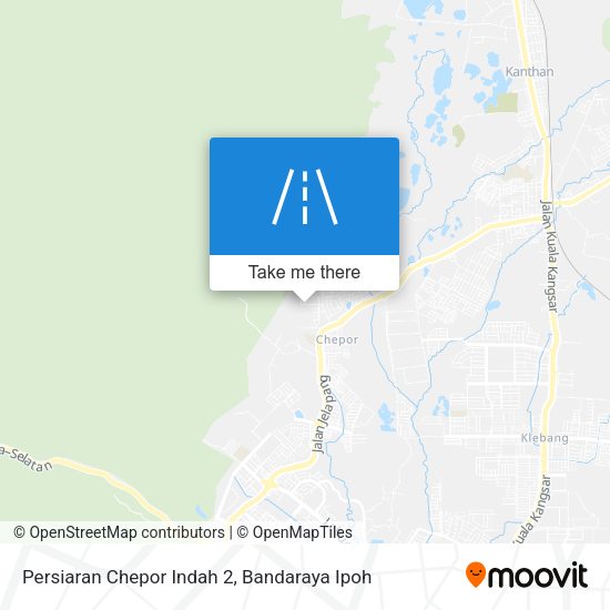 Peta Persiaran Chepor Indah 2