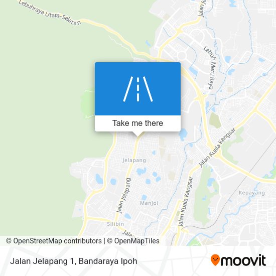 Jalan Jelapang 1 map