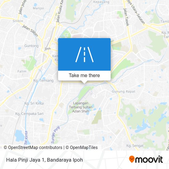 Hala Pinji Jaya 1 map