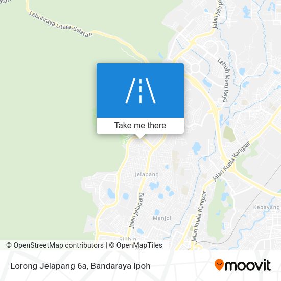 Peta Lorong Jelapang 6a