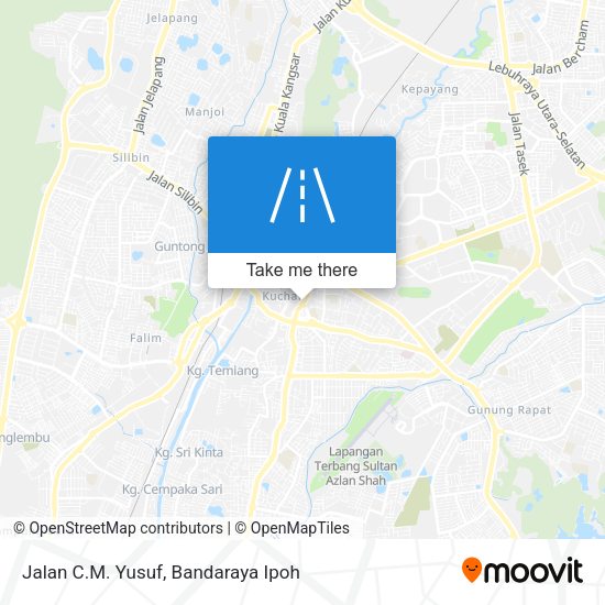 Jalan C.M. Yusuf map