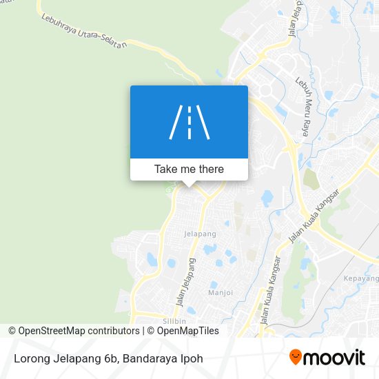 Peta Lorong Jelapang 6b