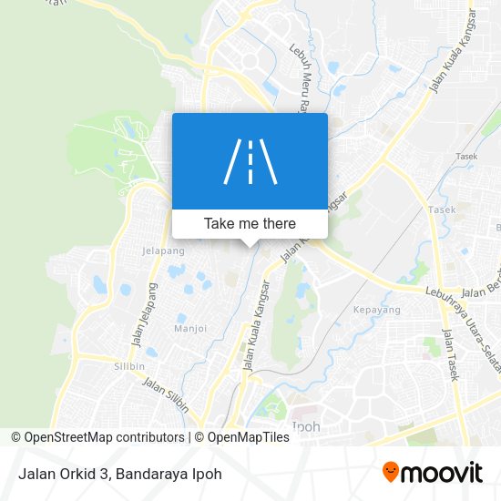 Jalan Orkid 3 map