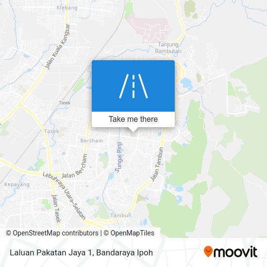 Laluan Pakatan Jaya 1 map