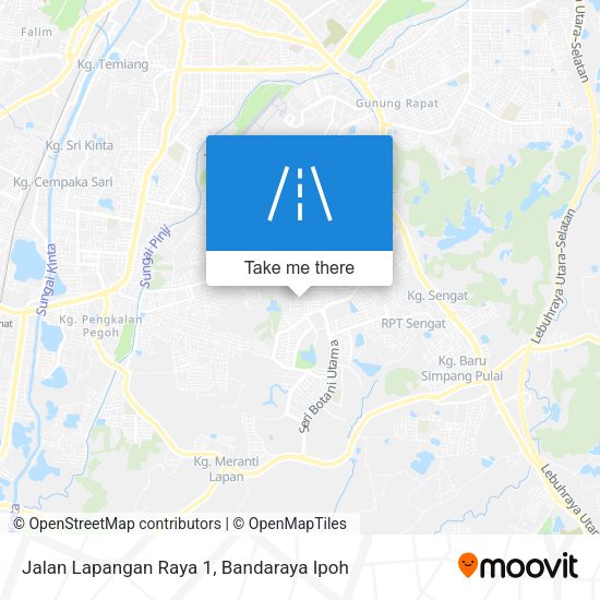 Peta Jalan Lapangan Raya 1