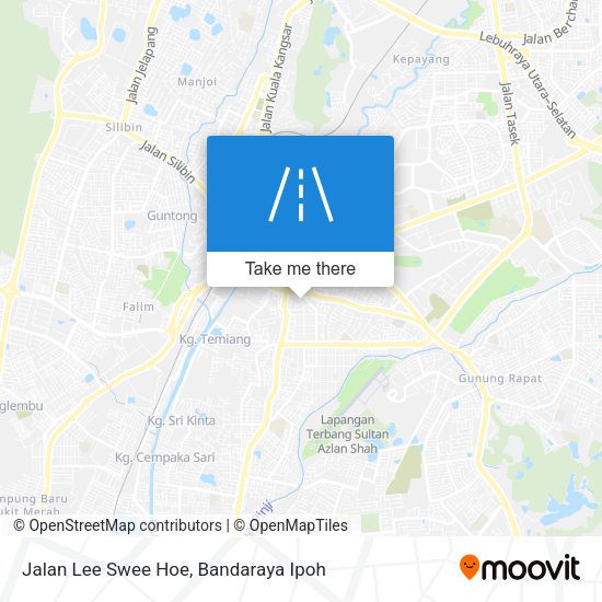 Jalan Lee Swee Hoe map