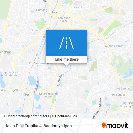 Jalan Pinji Tropika 4 map