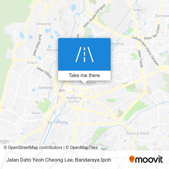 Jalan Dato Yeoh Cheong Lee map
