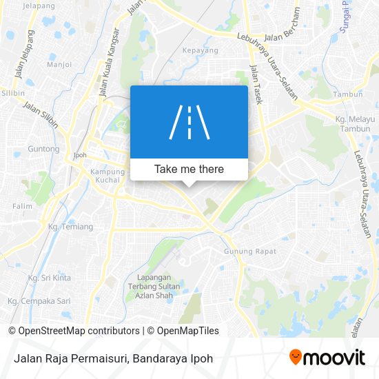 Jalan Raja Permaisuri map