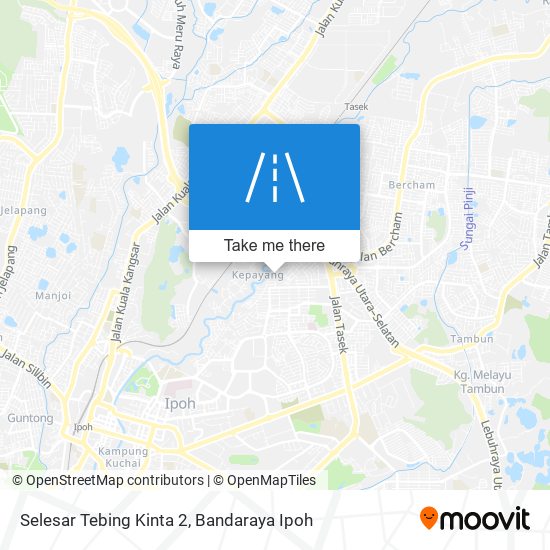 Selesar Tebing Kinta 2 map