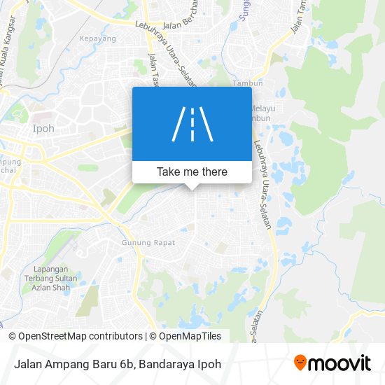 Jalan Ampang Baru 6b map