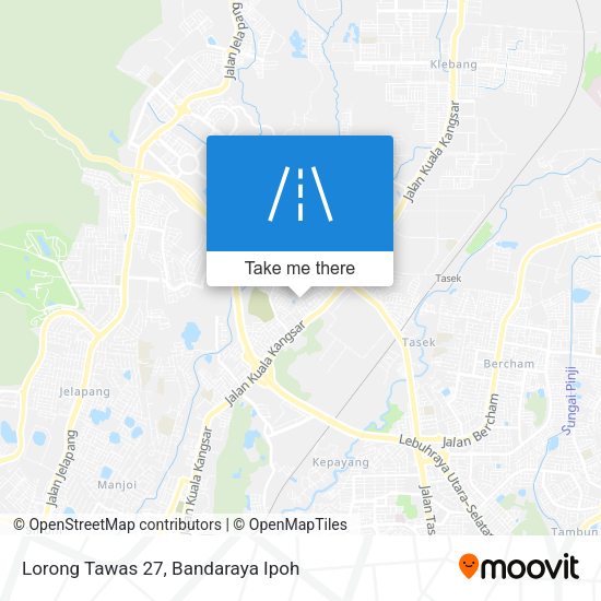 Lorong Tawas 27 map