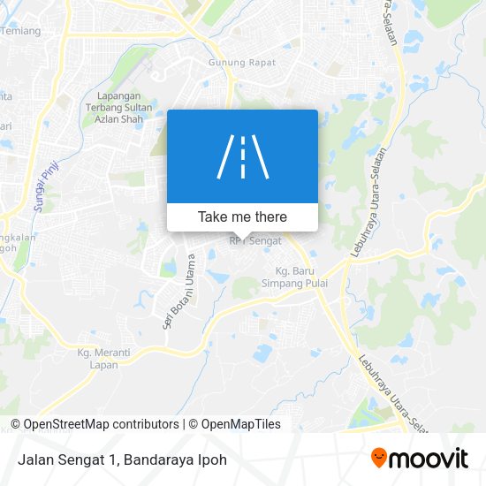 Jalan Sengat 1 map
