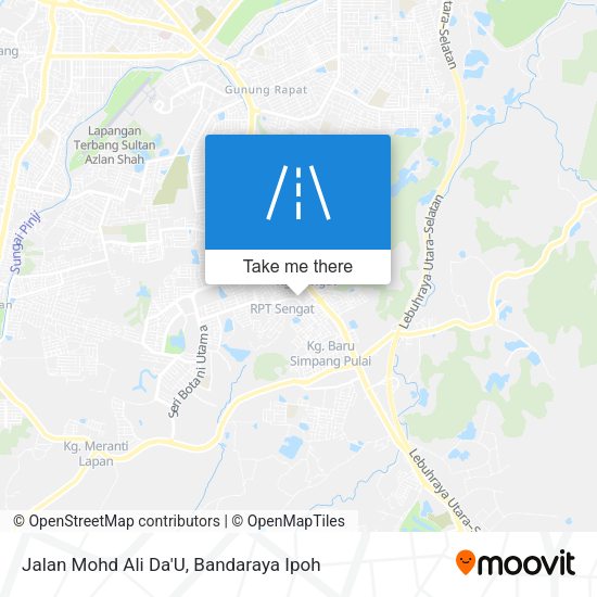 Peta Jalan Mohd Ali Da'U