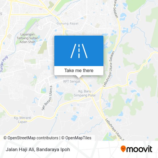 Jalan Haji Ali map