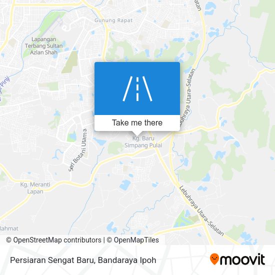 Peta Persiaran Sengat Baru