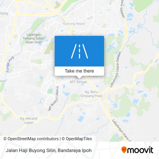 Peta Jalan Haji Buyong Silin