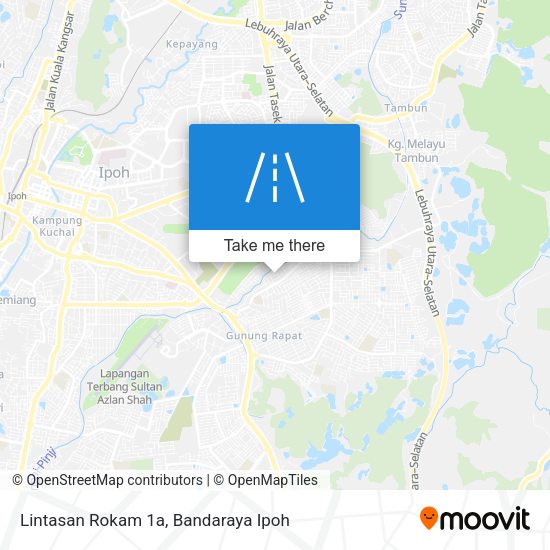 Peta Lintasan Rokam 1a
