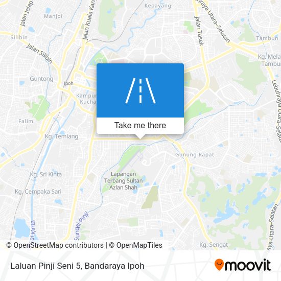 Laluan Pinji Seni 5 map