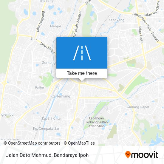 Jalan Dato Mahmud map