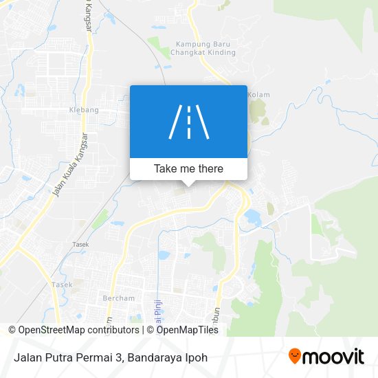 Jalan Putra Permai 3 map