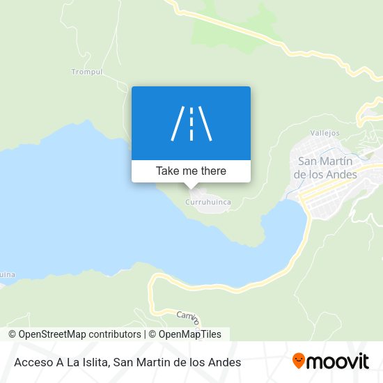 Mapa de Acceso A La Islita