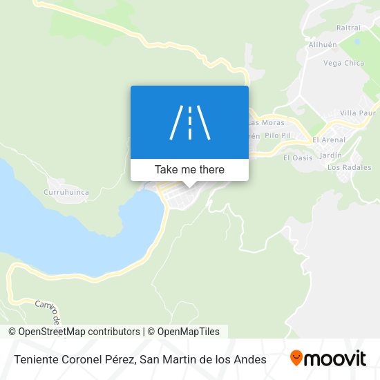 Teniente Coronel Pérez map