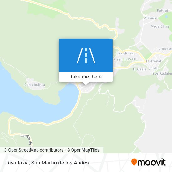 Rivadavia map