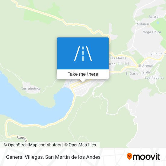General Villegas map