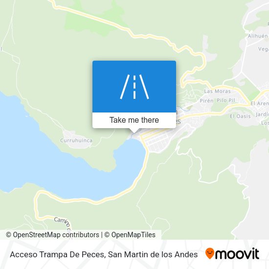Mapa de Acceso Trampa De Peces