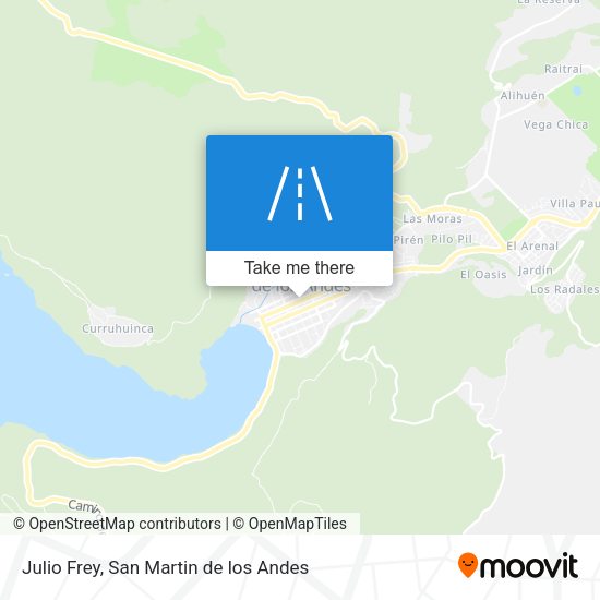 Mapa de Julio Frey