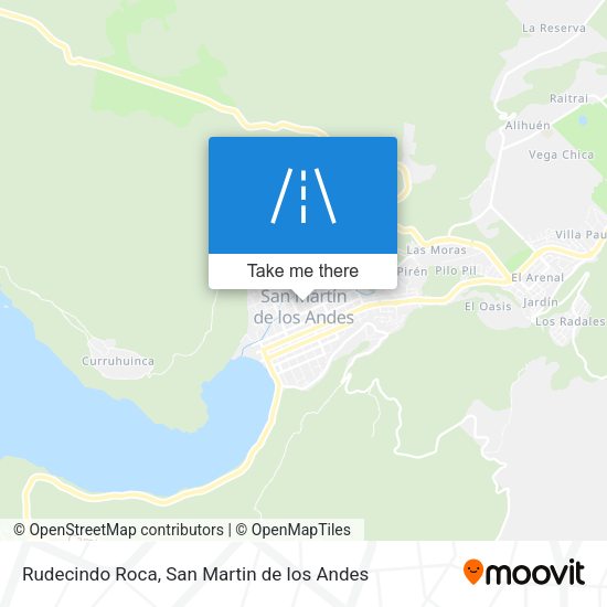 Rudecindo Roca map