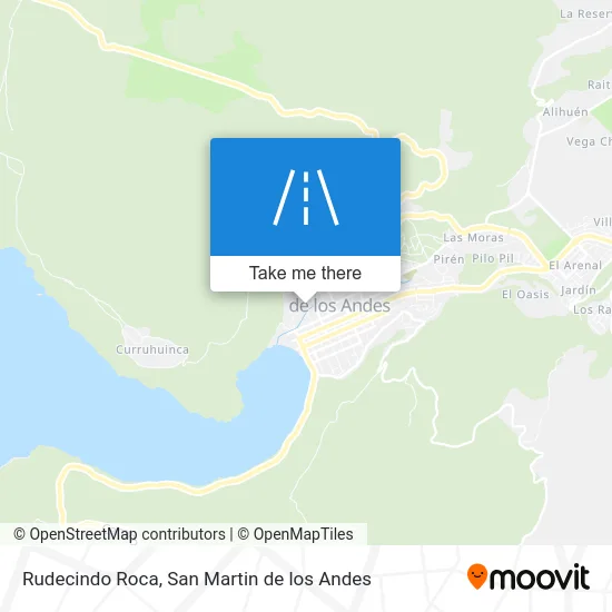 Rudecindo Roca map
