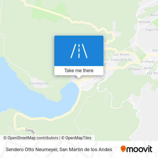 Mapa de Sendero Otto Neumeyer