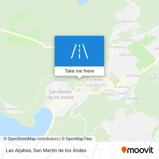 Las Aljabas map